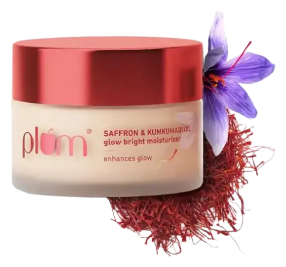 Plum Goodness Saffron & Kumkumadi Oil Glow Bright Moisturizer