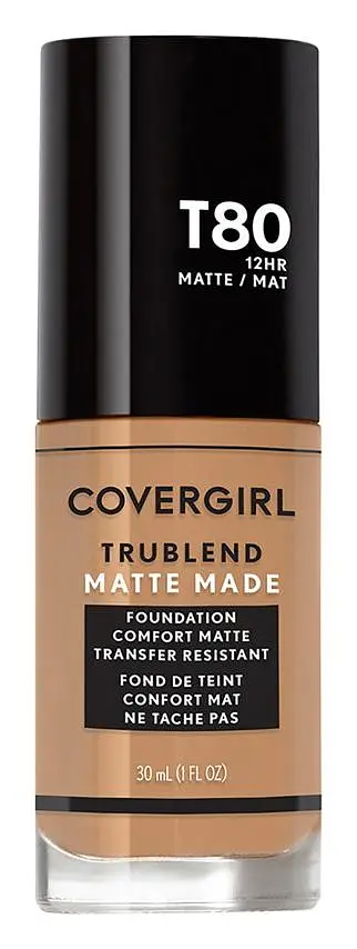 Covergirl TruBlend Matte Made Liquid Foundation T80
