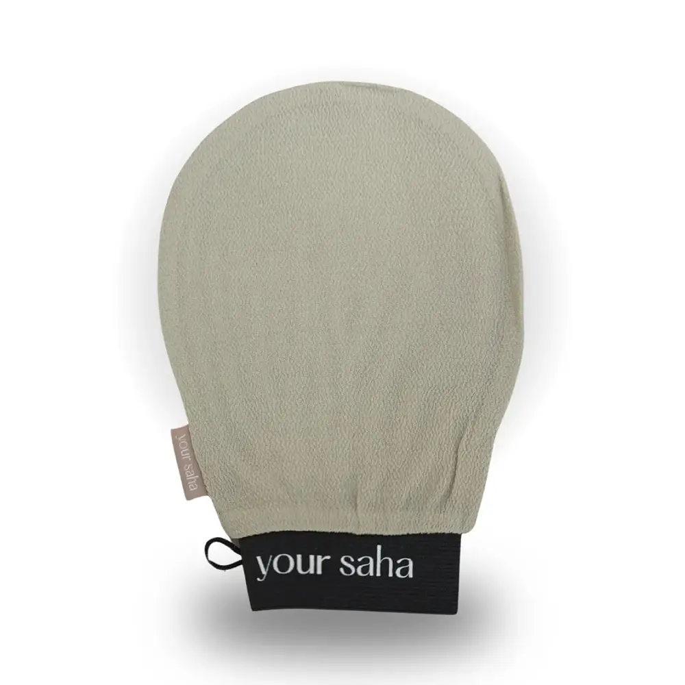 Your Saha Your Exfoliating Kessa Glove Oat Beige