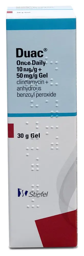 Stiefel Laboratories, Inc. Duac Once Daily 10mg/g + 50mg/g Gel