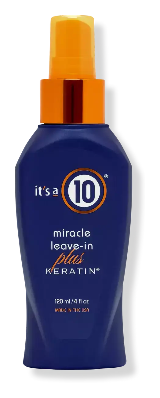 It’s a 10 Miracle Leave-In Plus Keratin