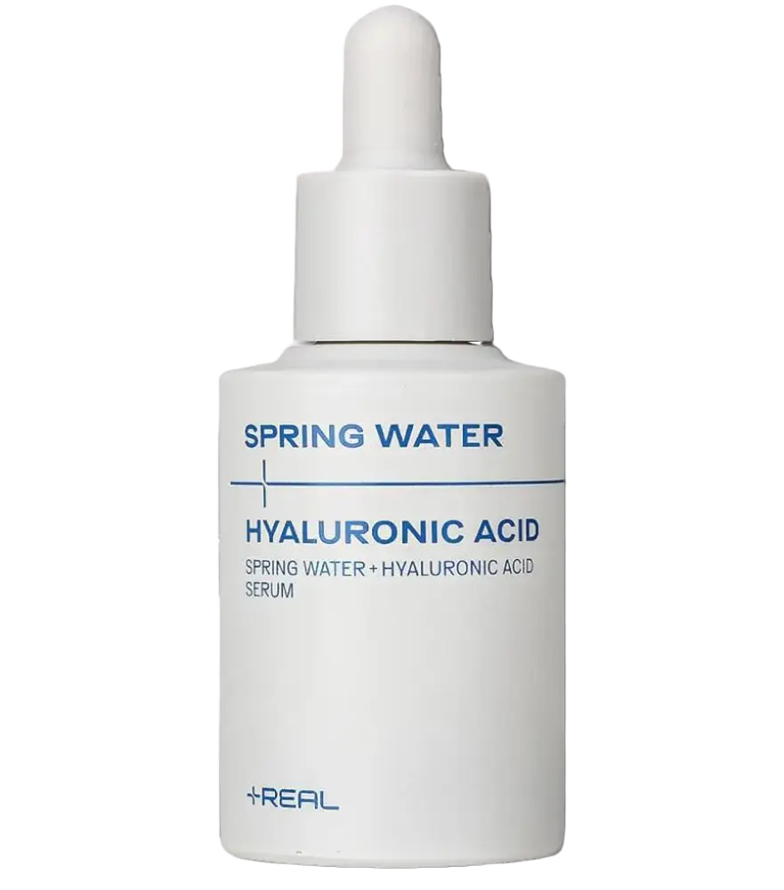Plusreal Spring Water + Hyaluronic Acid Serum