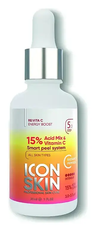 Icon Skin 15% Acid Mix & Vitamin C Smart Peel System