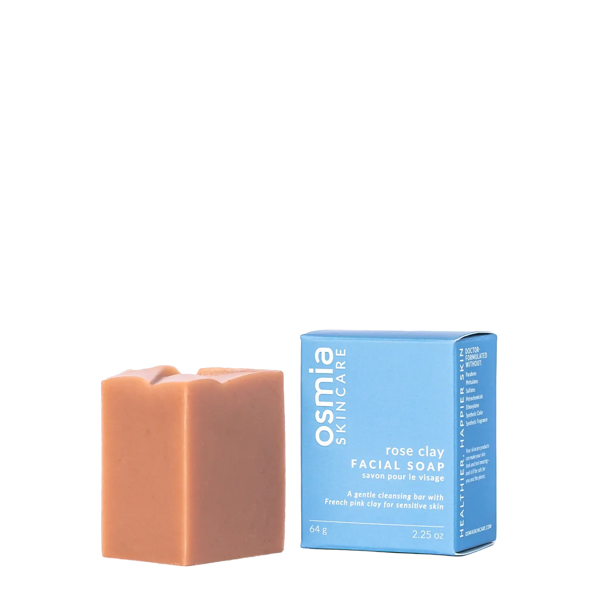 Osmia Rose Clay Facial Soap
