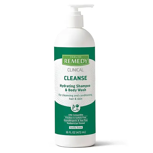 Medline Remedy Clinical Cleanse Hydrating Shampoo & Body Wash