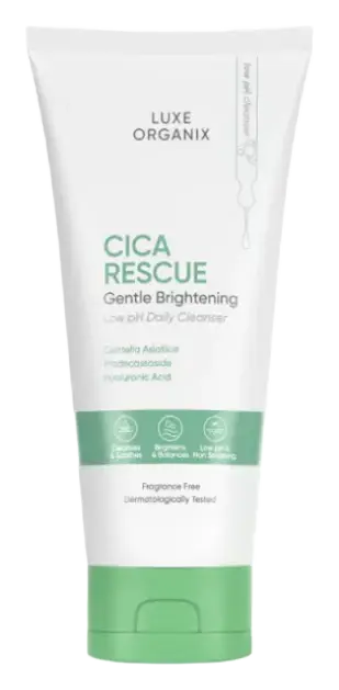 Luxe Organix Cica Rescue Gentle Brightening Cleanser