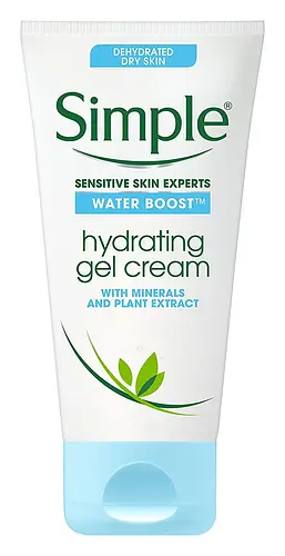 Simple Skincare Water Boost Hydrating Gel Cream