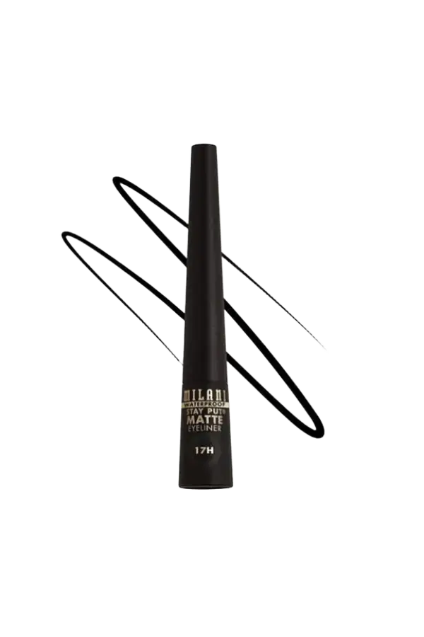 Milani Stay Put Matte Eyeliner 150 Black Waterproof