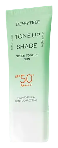 DEWYTREE Tone Up Shade Tone Up Sun SPF 50+ Green