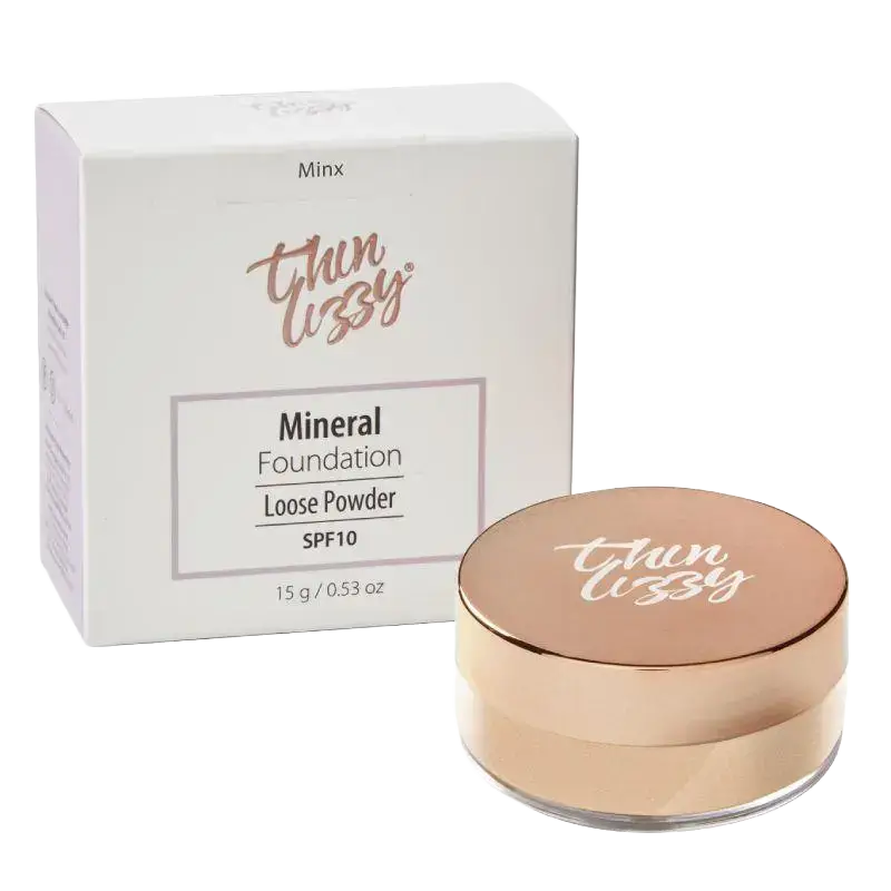Thin Lizzy Loose Powder Mineral Foundation SPF 10 Minx