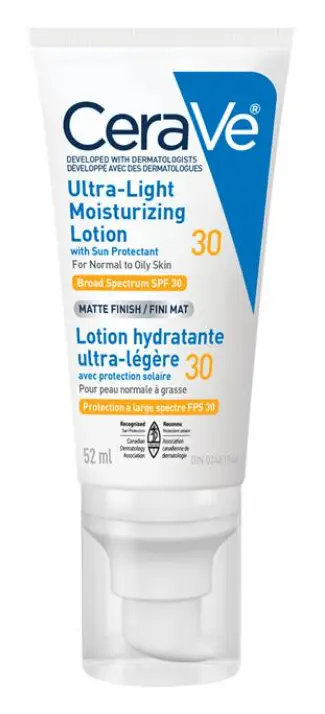 CeraVe Ultra-Light Moisturizing Lotion SPF 30 Matte Finish