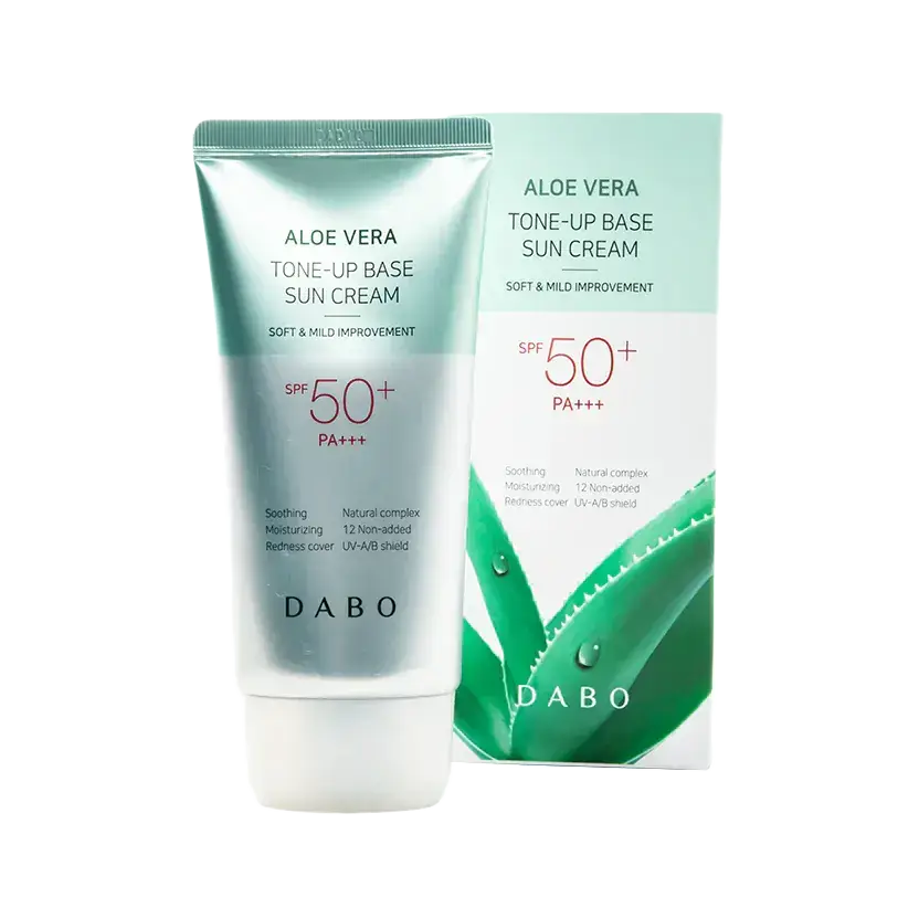 Dabo Aloe Vera Tone Up Base Sun Cream SPF 50+