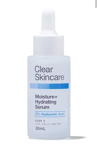 Clear Skincare Moisture+ Hydrating Serum
