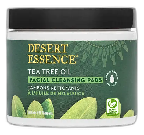 Desert Essence Tea Tree Oil Facial Cleansing Pads