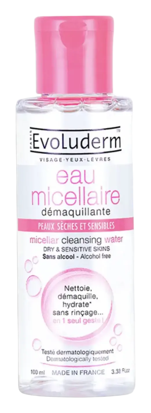 Evoluderm Micellar Cleansing Water Dry & Sensitive Skin