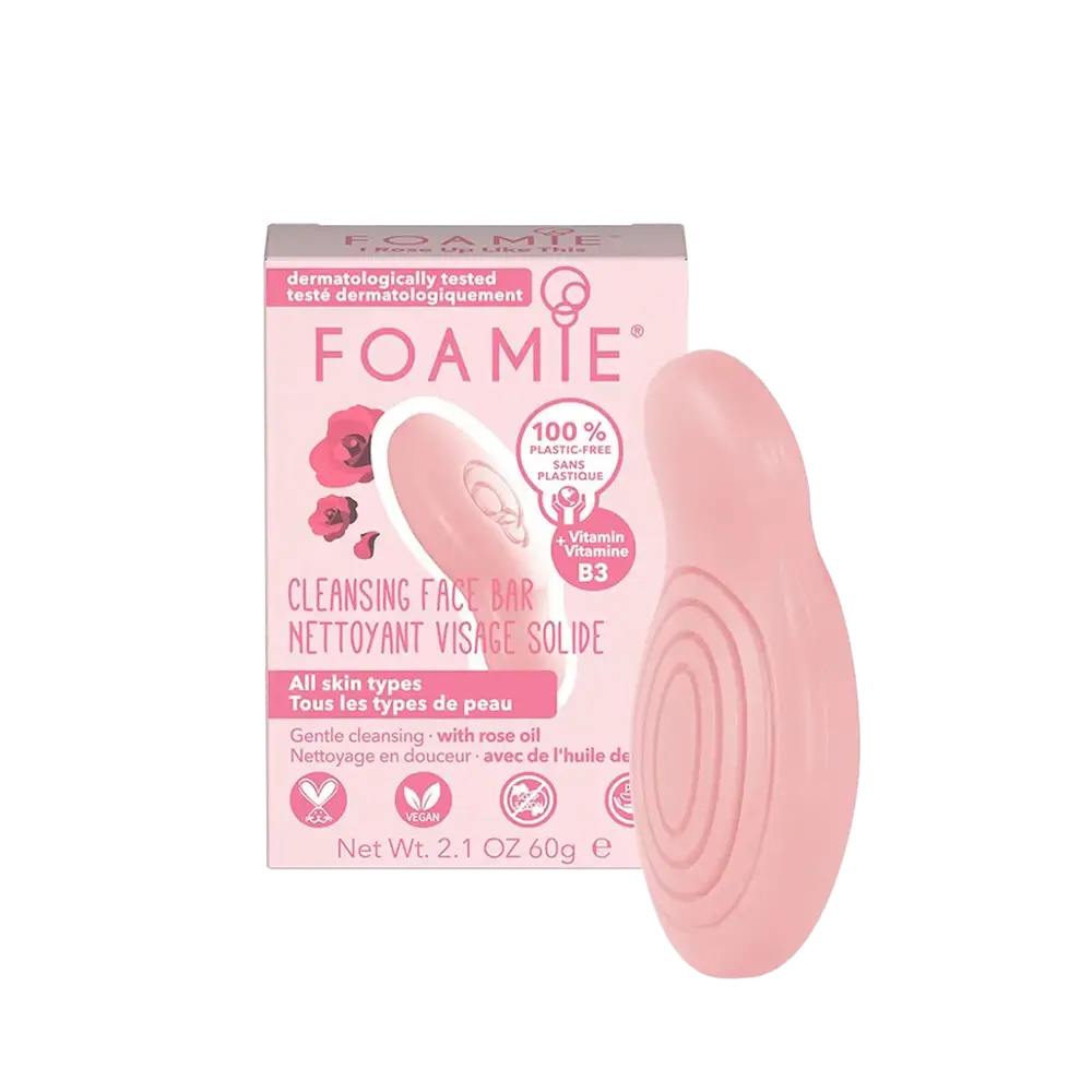 Foamie Cleansing Face Bar Rose Oil