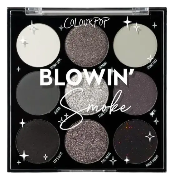 Colourpop 9-Pan Palette Blowin' Smoke