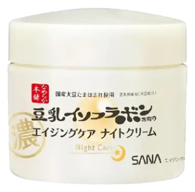 SANA Nameraka Honpo Soy Milk Wrinkle Care Night Cream