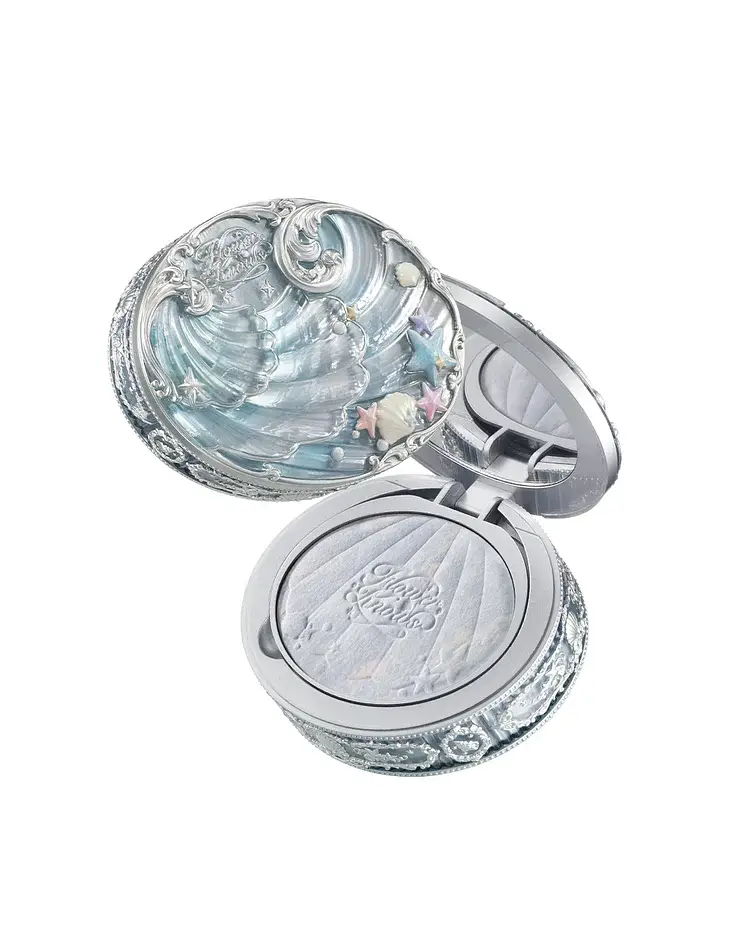 Flower Knows Shell's Jewel Baked Powder 01 Cloudy Blue