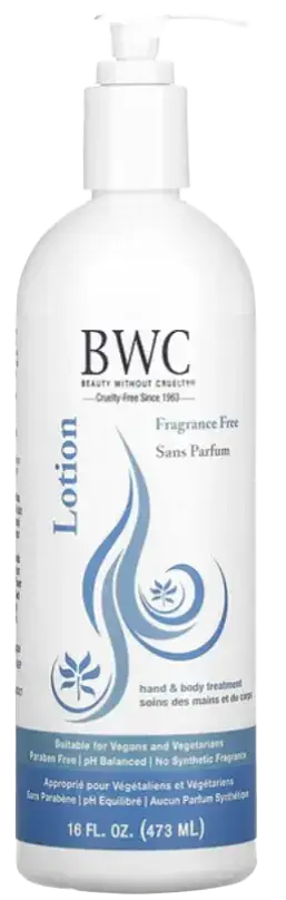 Beauty Without Cruelty Fragrance-Free Hand & Body Lotion