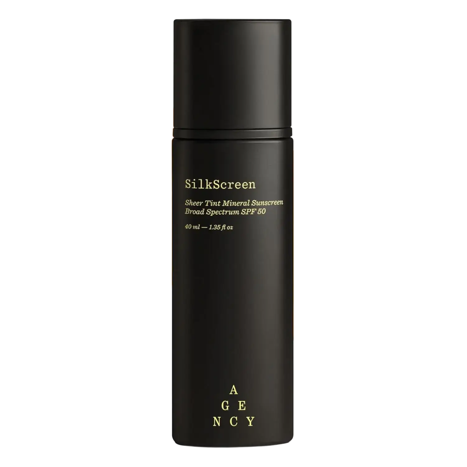 The Agency Silkscreen Sheer Tint Mineral Sunscreen SPF 50 Light - Medium
