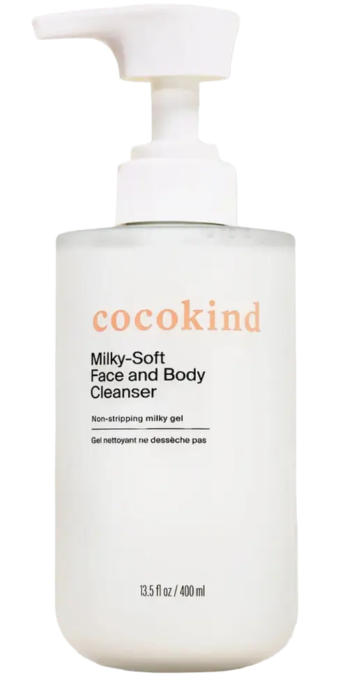 Cocokind Milky-Soft Face And Body Cleanser