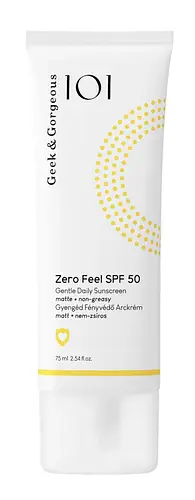 Geek & Gorgeous 101 Zero Feel SPF 50