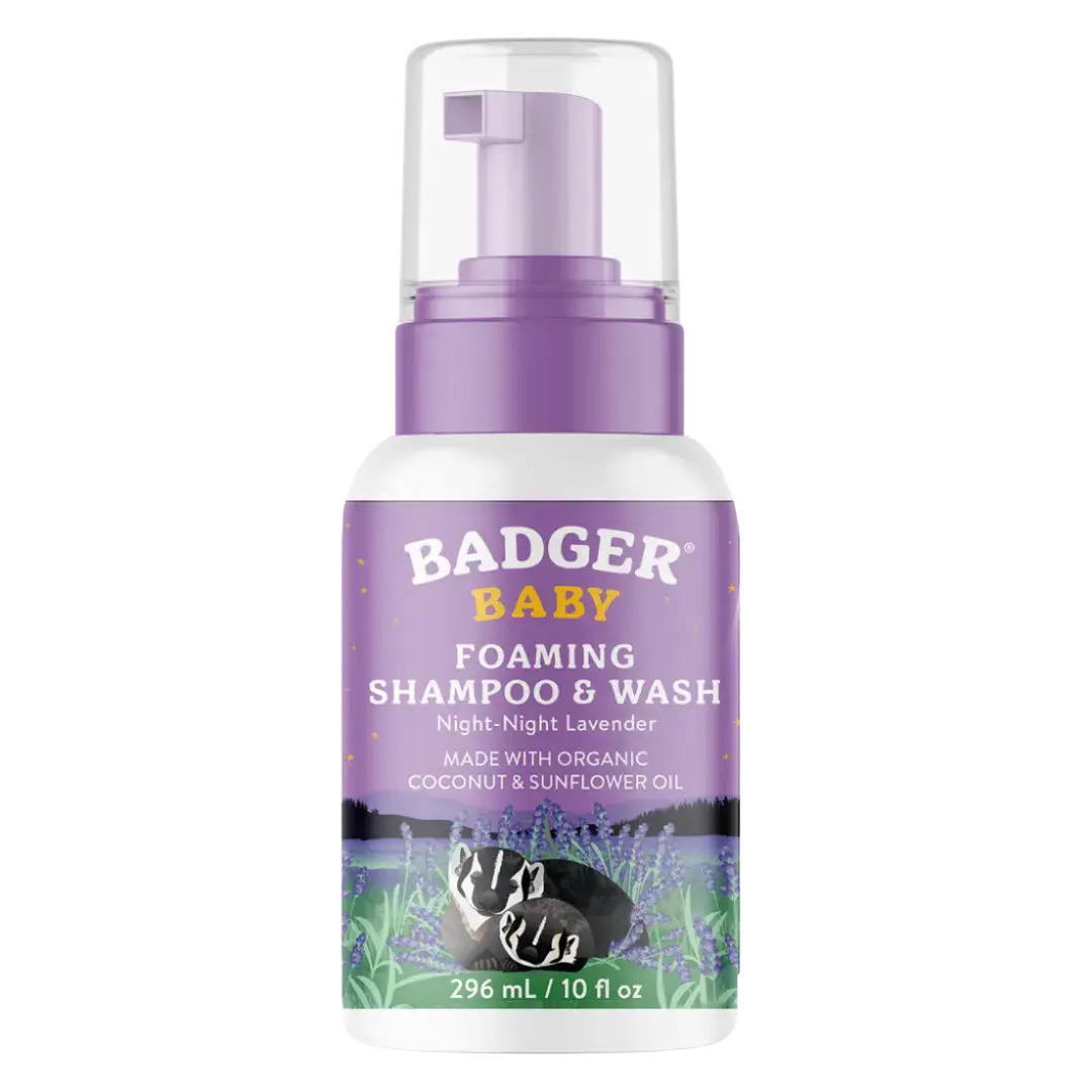 Badger Baby Night-Night Foaming Shampoo & Wash