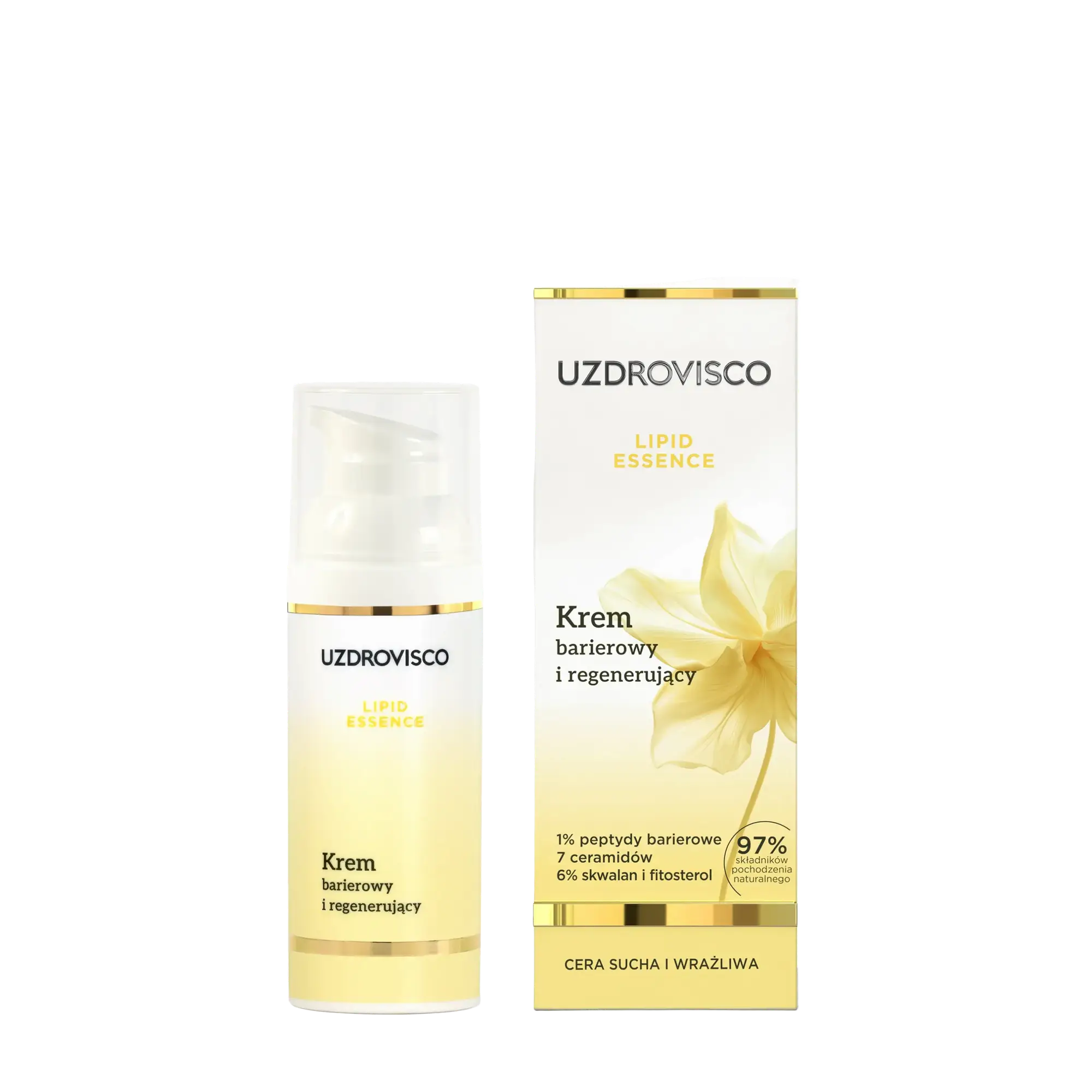 Uzdrovisco Lipid Essence Krem Barierowy I Regenerujący