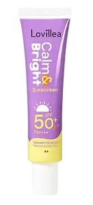 LOVILLEA Calm & Bright Sunscreen SPF 50+ Sun Matte Shield