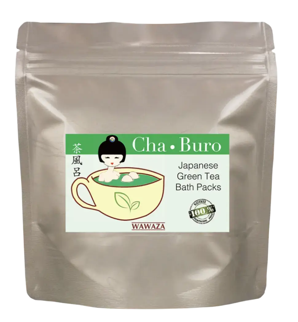 Wawaza Japanese Green Tea Bath Packs