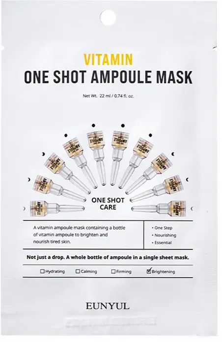 Eunyul One Shot Ampoule Mask Vitamin