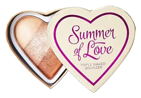 Revolution Beauty Bronzing Hearts Triple Baked Hot Summer Of Love