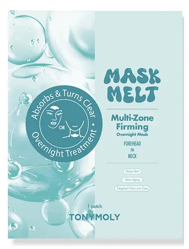 TONYMOLY Mask Melt Multi-Zone Firming Overnight Mask Forehead or Neck