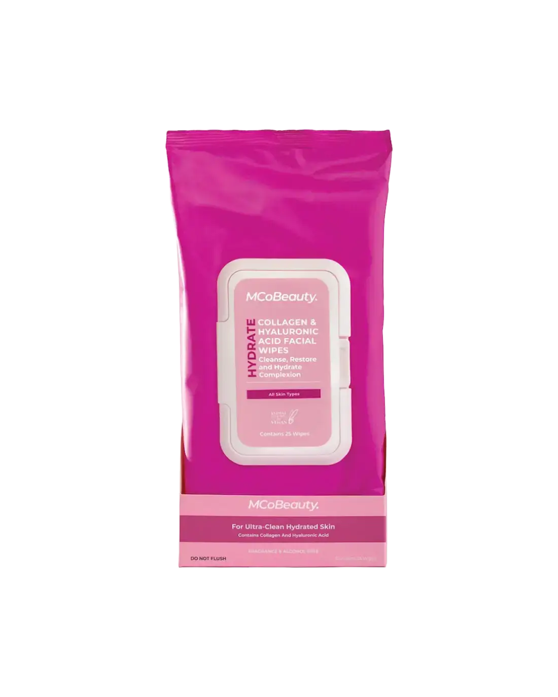 MCoBeauty. Collagen & Hyaluronic Acid Facial Wipes