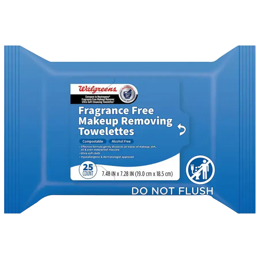 Walgreens Makeup Removing Towelettes Fragrance Free