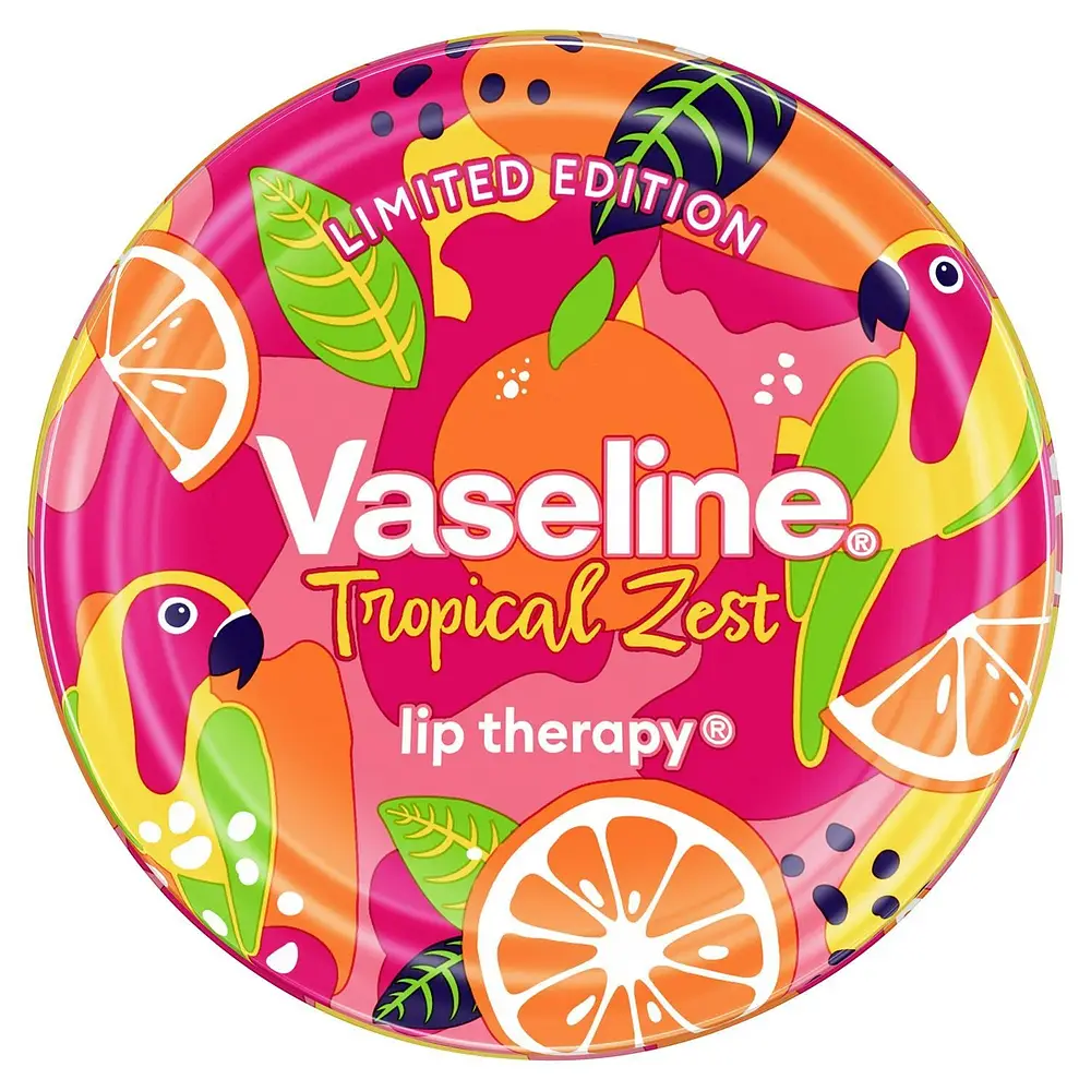 Vaseline Lip Therapy Tin Tropical Zest