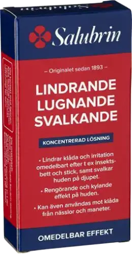 Salubrin Lindrande Lugnande Svalkande Koncentrerad Lösning