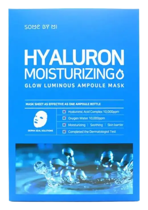 Some By Mi Glow Luminous Ampoule Mask Hyaluron Moisturizing