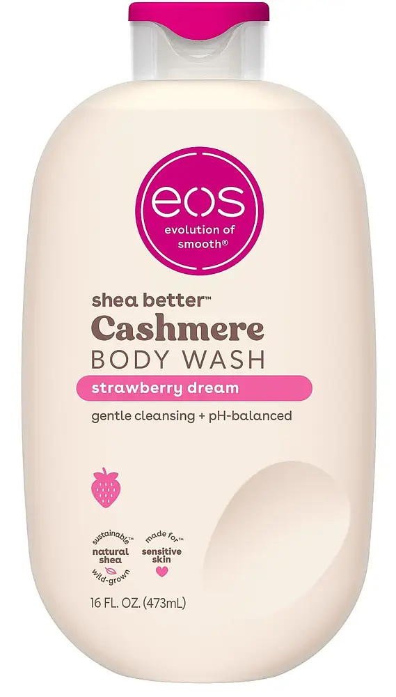 EOS Shea Better Cashmere Body Wash Strawberry Dream