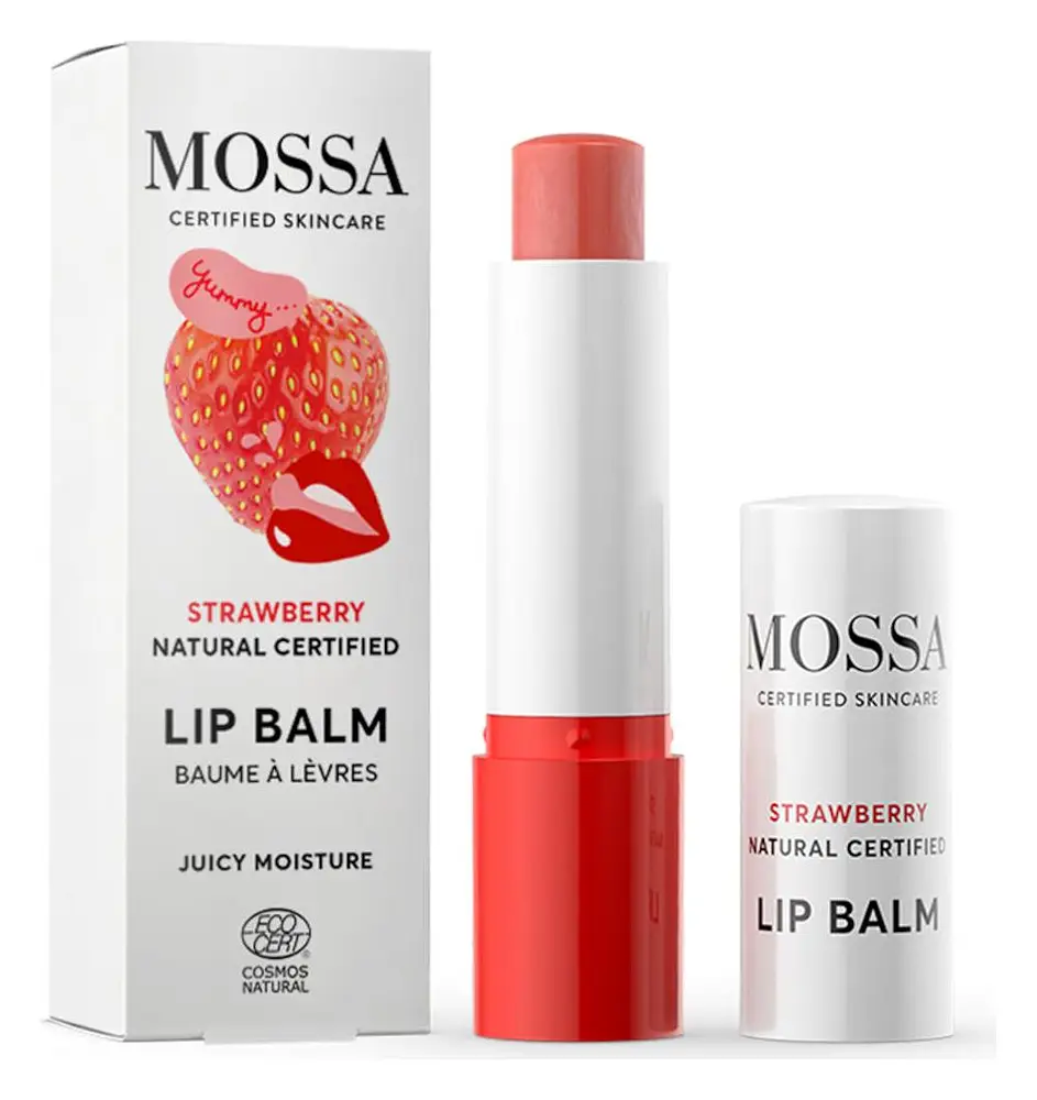 Mossa Juicy Moisture Lip Balm Strawberry