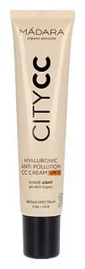 Madara City CC Hyaluronic Anti-pollution CC Cream SPF 15 Light