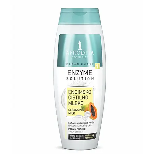 Afrodita Clean Phase Enzyme Solution Cleansing Milk