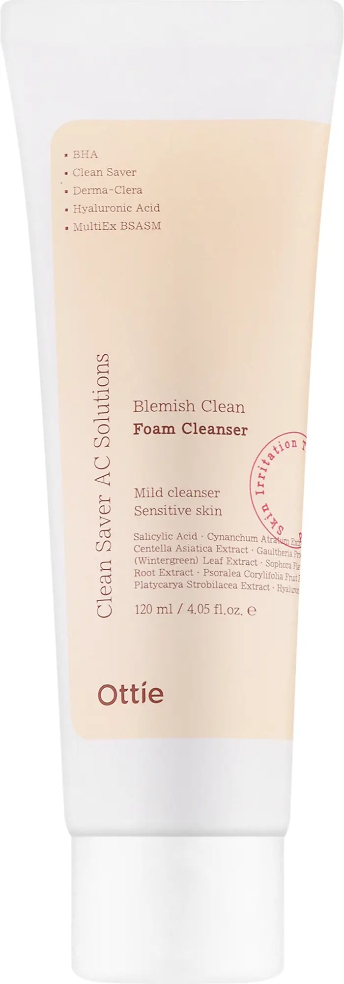 Ottie Blemish Clean Foam Cleanser