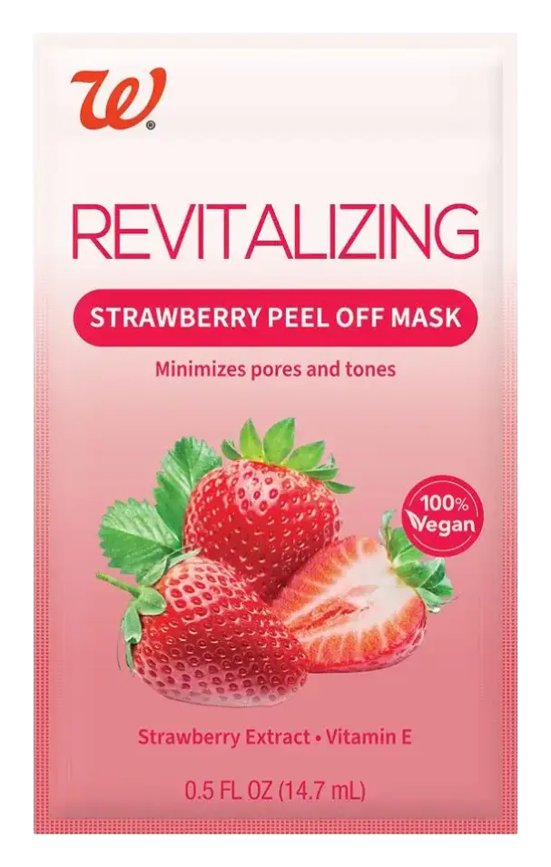 Walgreens Revitalizing Strawberry Peel Off Mask