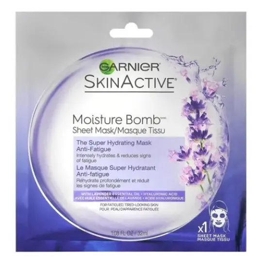 Garnier Moisture Bomb The Super Hydrating Sheet Mask Anti-Fatigue