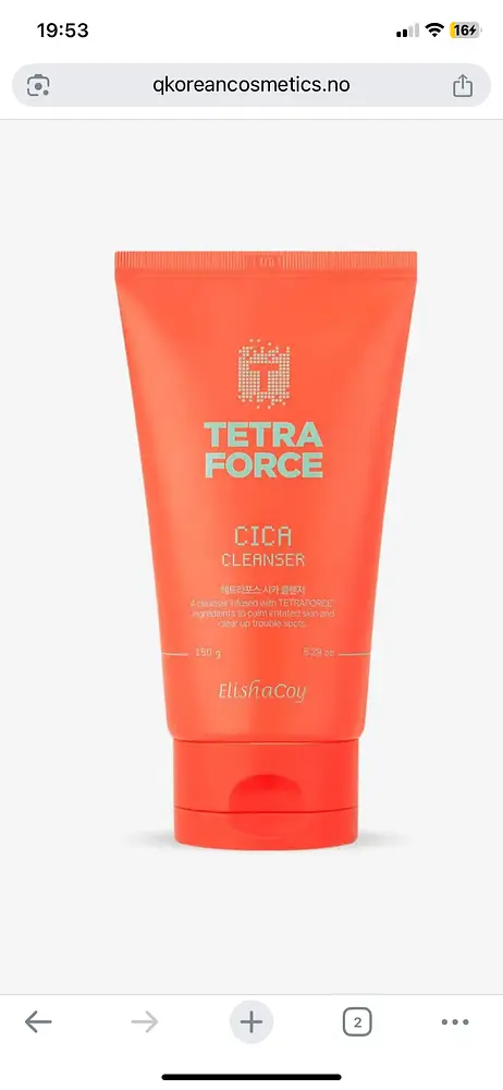 Elishacoy Tetraforce Cica Cleanser