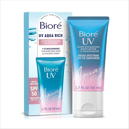 Biore UV Aqua Rich Glow Enhancing Moisturizer With SPF