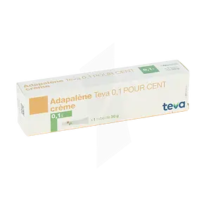 Teva Pharmaceuticals Adapalène Teva 0,1 Pour Cent Crème