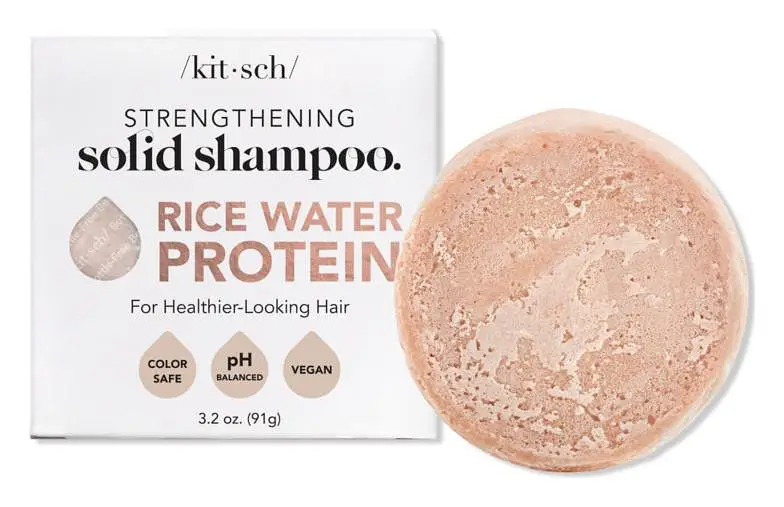 Kitsch Rice Water Shampoo Bar for Hair Growth